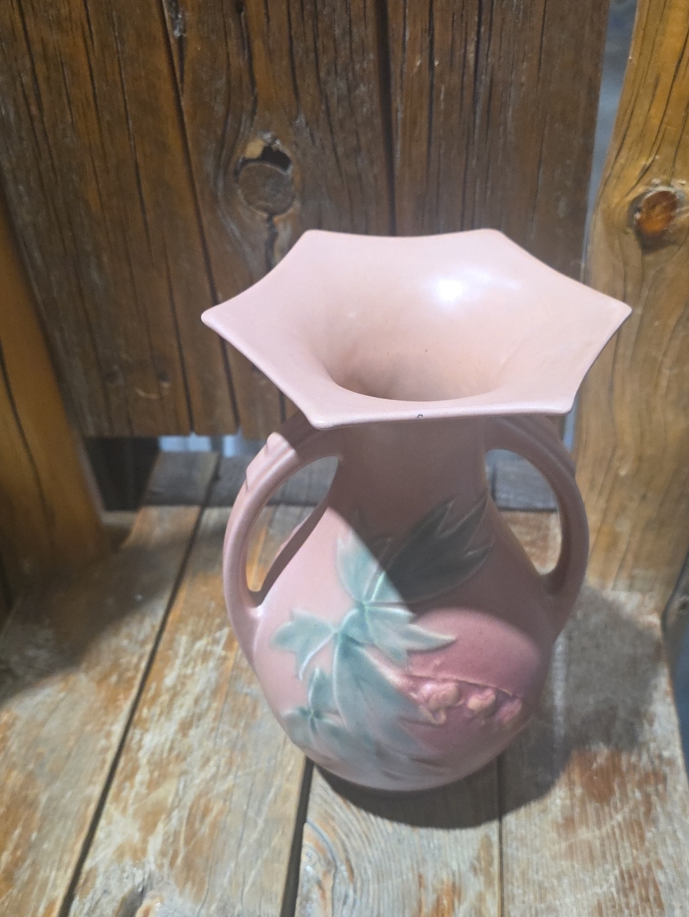 Roseville Pottery Ceramic Floral Vase